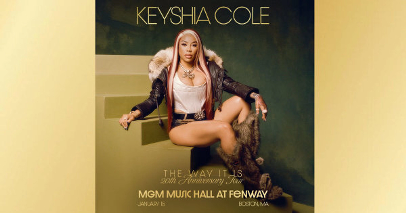 Keyshia Cole at MGM Music Hall Fenway