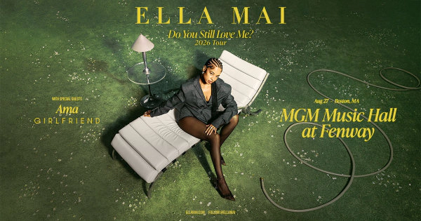 Ella Mai at MGM Music Hall Fenway 4/27