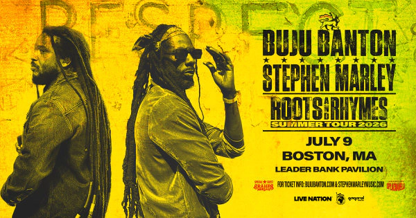 Buju Banton & Stephen Marley at Leader Bank Pavilion
