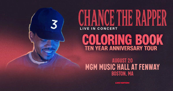 Chance The Rapper at MGM Music Hall 8/20