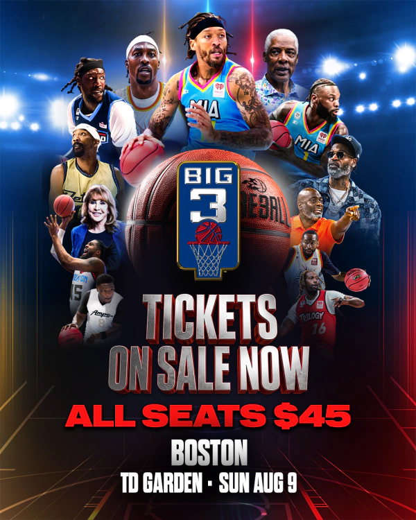 Win Tickets to The Big 3 at TD Garden All Week!