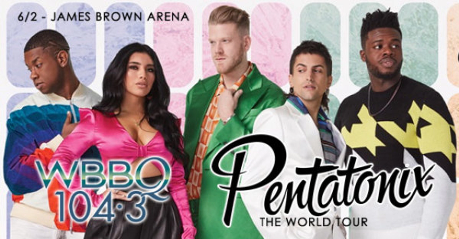 See PENTATONIX at the James Brown Arena on 6/2! - Thumbnail Image