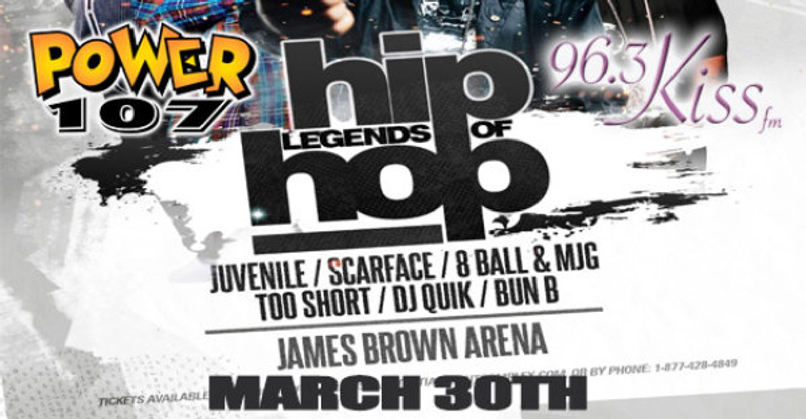Win tix to the Legends Of Hip Hop on 3/30! - Thumbnail Image