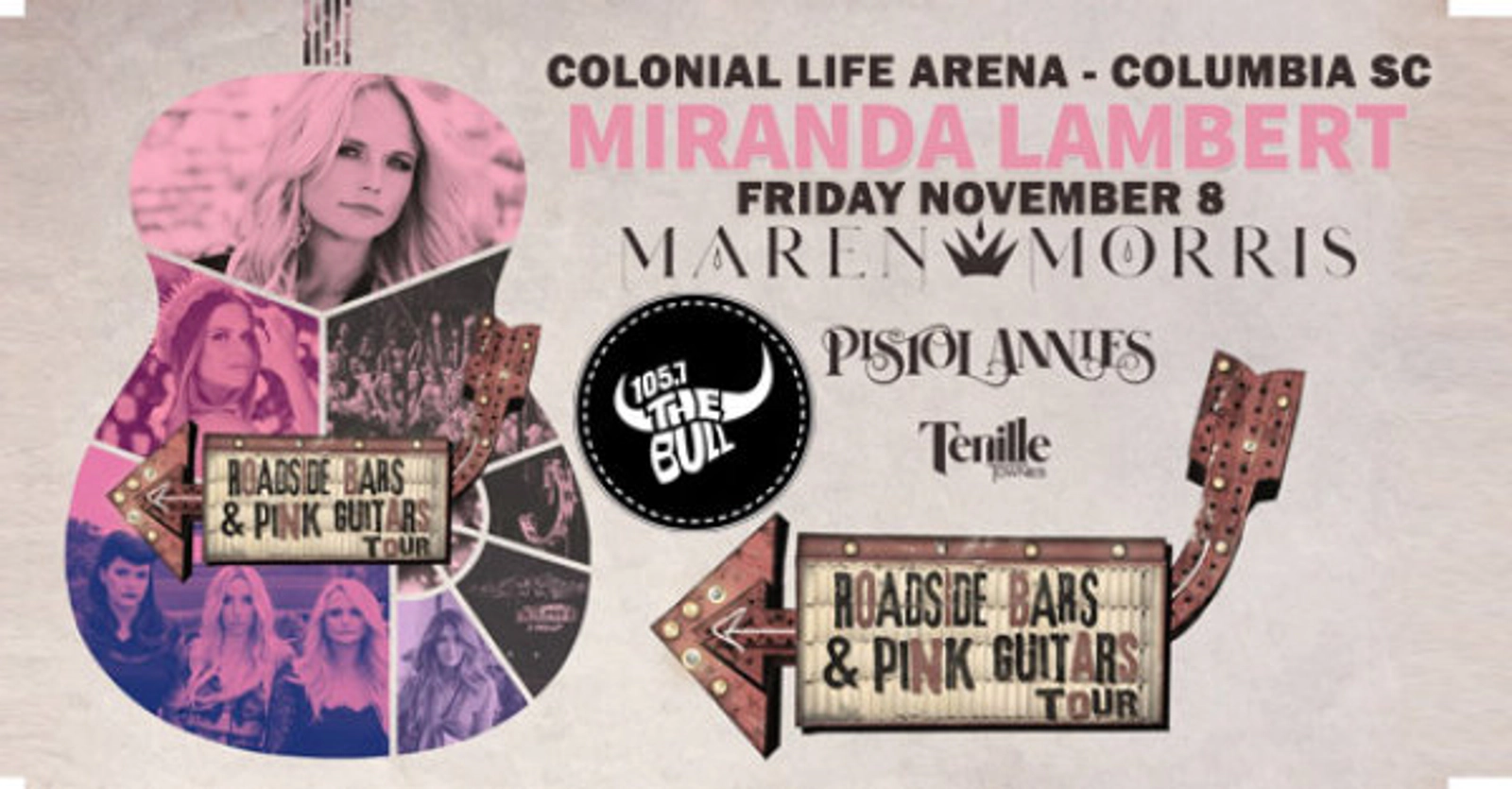 Miranda Lambert + Friends In Columbia on 11/8! - Thumbnail Image