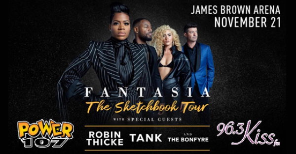 See Fantasia & Friends at the James Brown Arena on 11/21! - Thumbnail Image