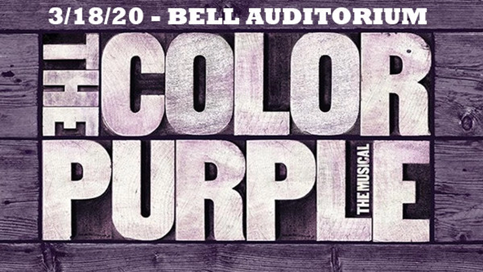 Win tickets to The Color Purple - The Musical! - Thumbnail Image