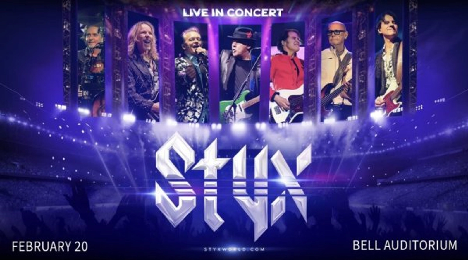Register now for your chance to win tickets to see Styx at The Bell!