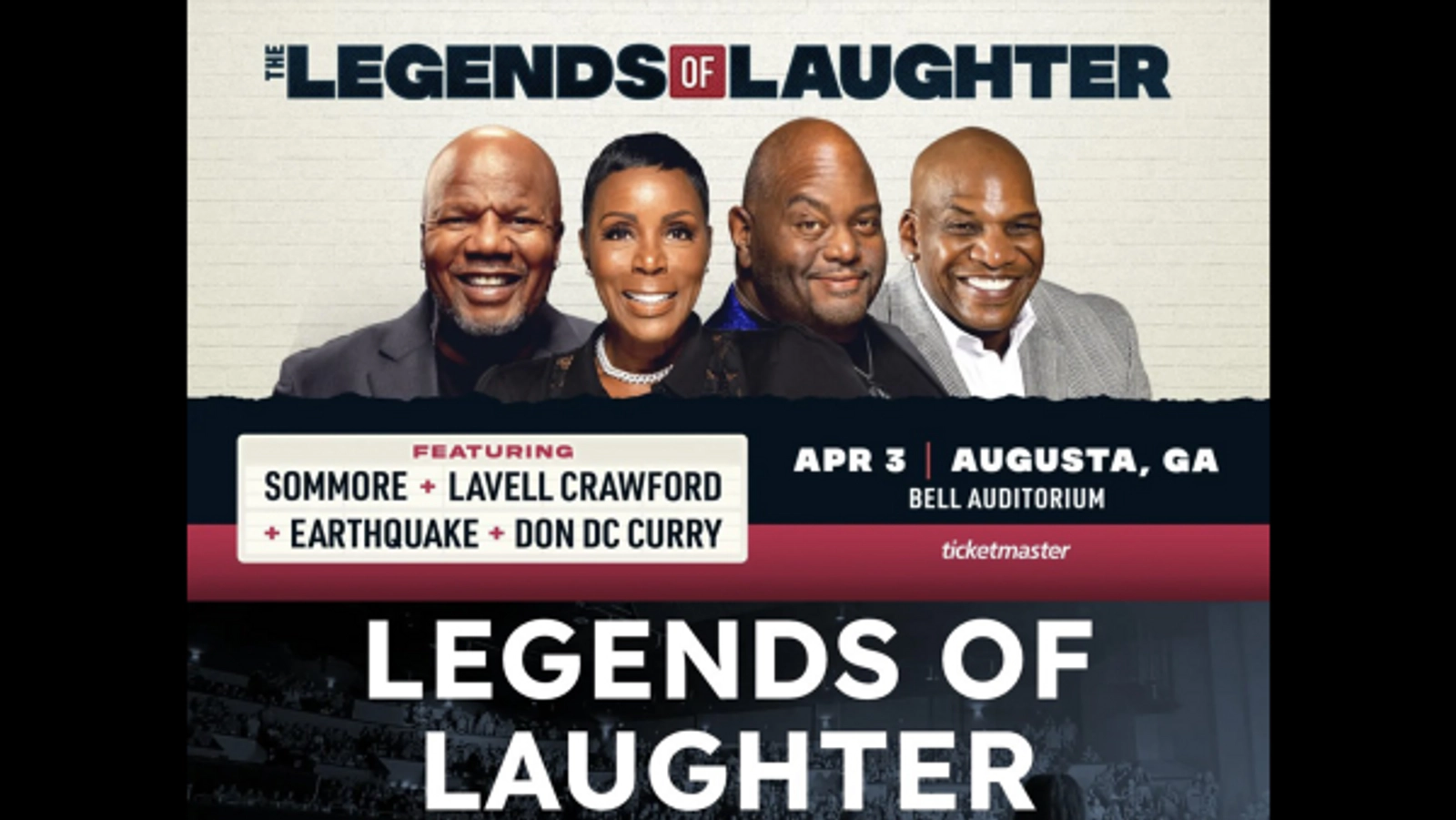 The Legends of Laughter at The Bell Auditorium!