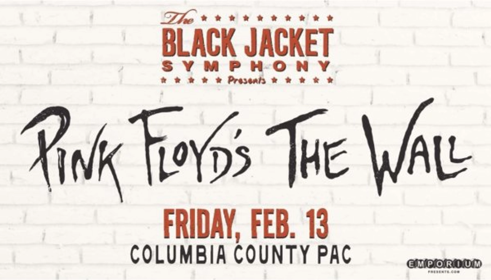 Your chance to win tickets to see Black Jacket Symphony presents Pink Floyd’s ‘The Wall’