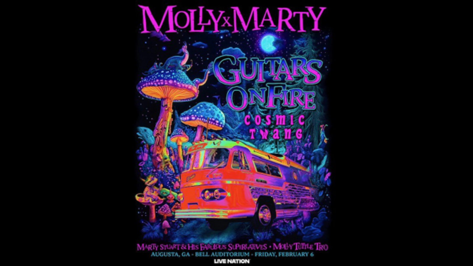 Win tickets now to see Marty Stuart & Molly Tuttle at The Bell Auditorium