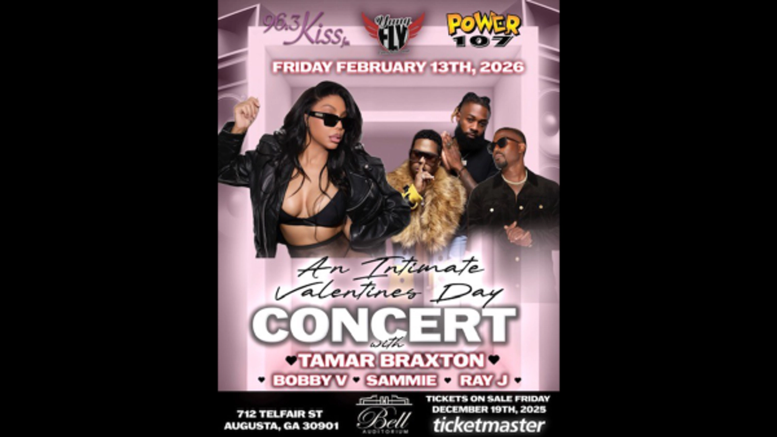 An Intimate Valentine’s Day Concert with Tamar Braxton & More!