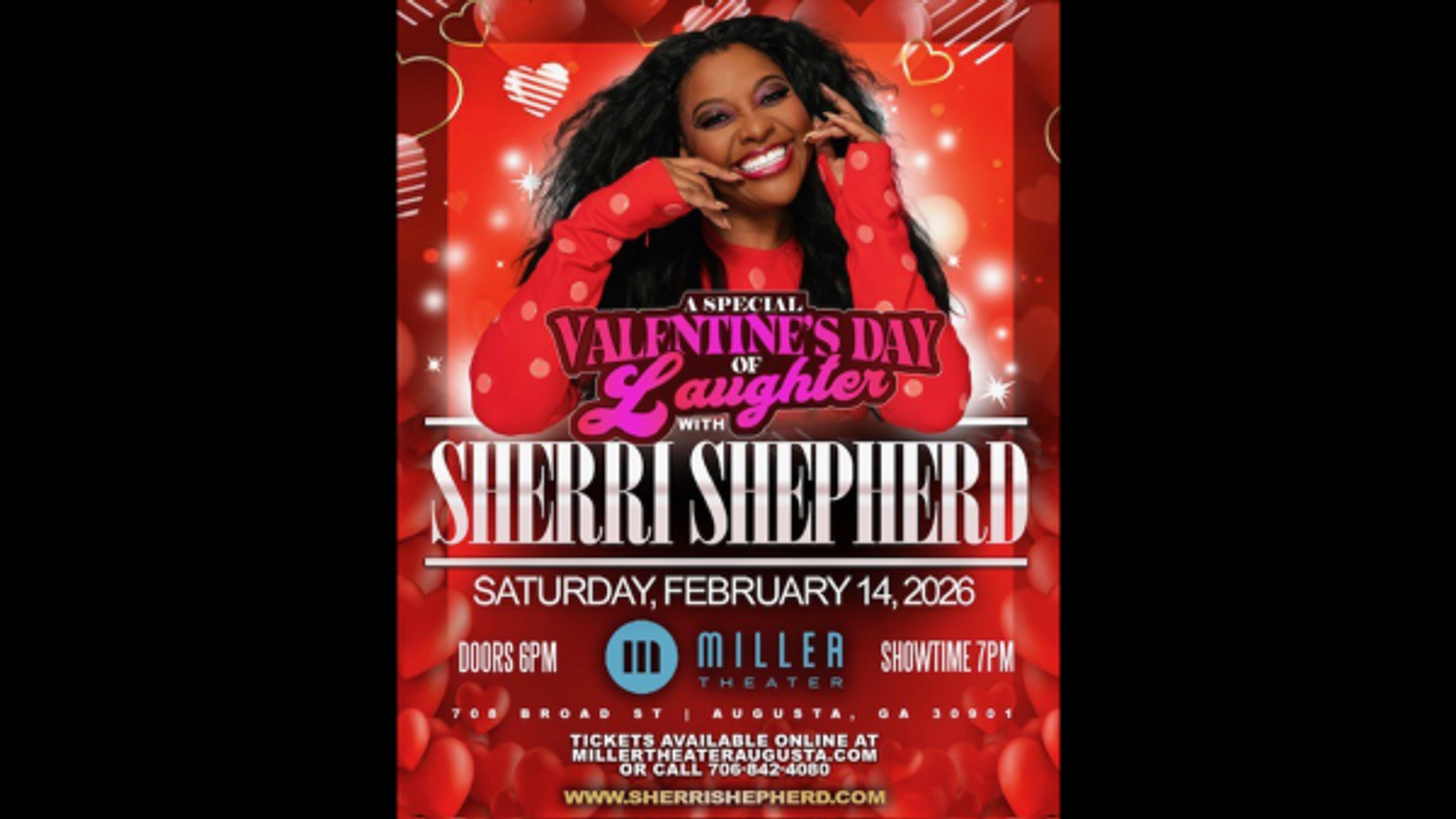Win Tickets to see Sherri Shepherd at The Historic Miler Theater