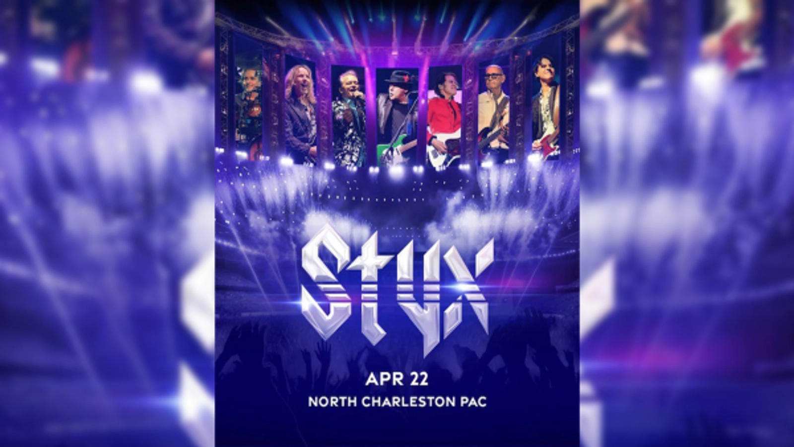 Win tickets to see STYX in Charleston SC!