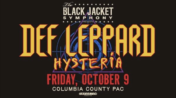 The Black Jacket Symphony presents Def Leppard’s Hysteria at The CCPAC!