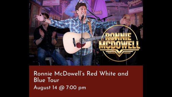 Ronnie McDowell’s Red White and Blue Tour is coming to Augusta!