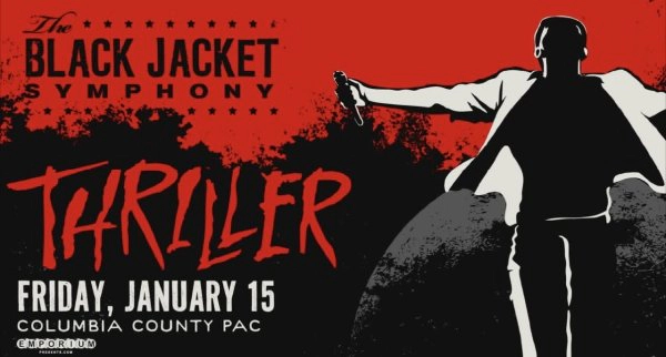 The Black Jacket Symphony presents Thriller at The CCPAC in Evans!