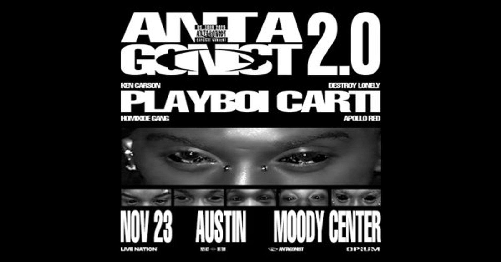 WIN TICKETS TO SEE PLAYBOI CARTI!