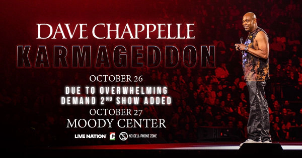 WIN TICKETS TO SEE DAVE CHAPPELLE!