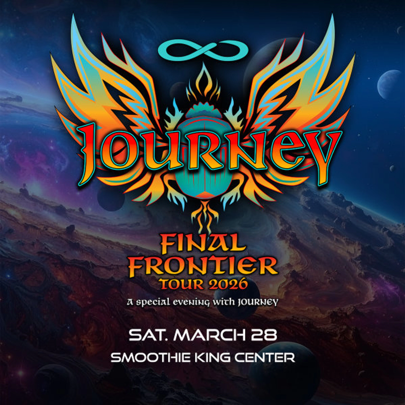 Win Tickets to See Journey 'Final Frontier' Farewell Tour at the Smoothie King Center on March 28, 2026!