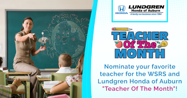 Teacher of the Month