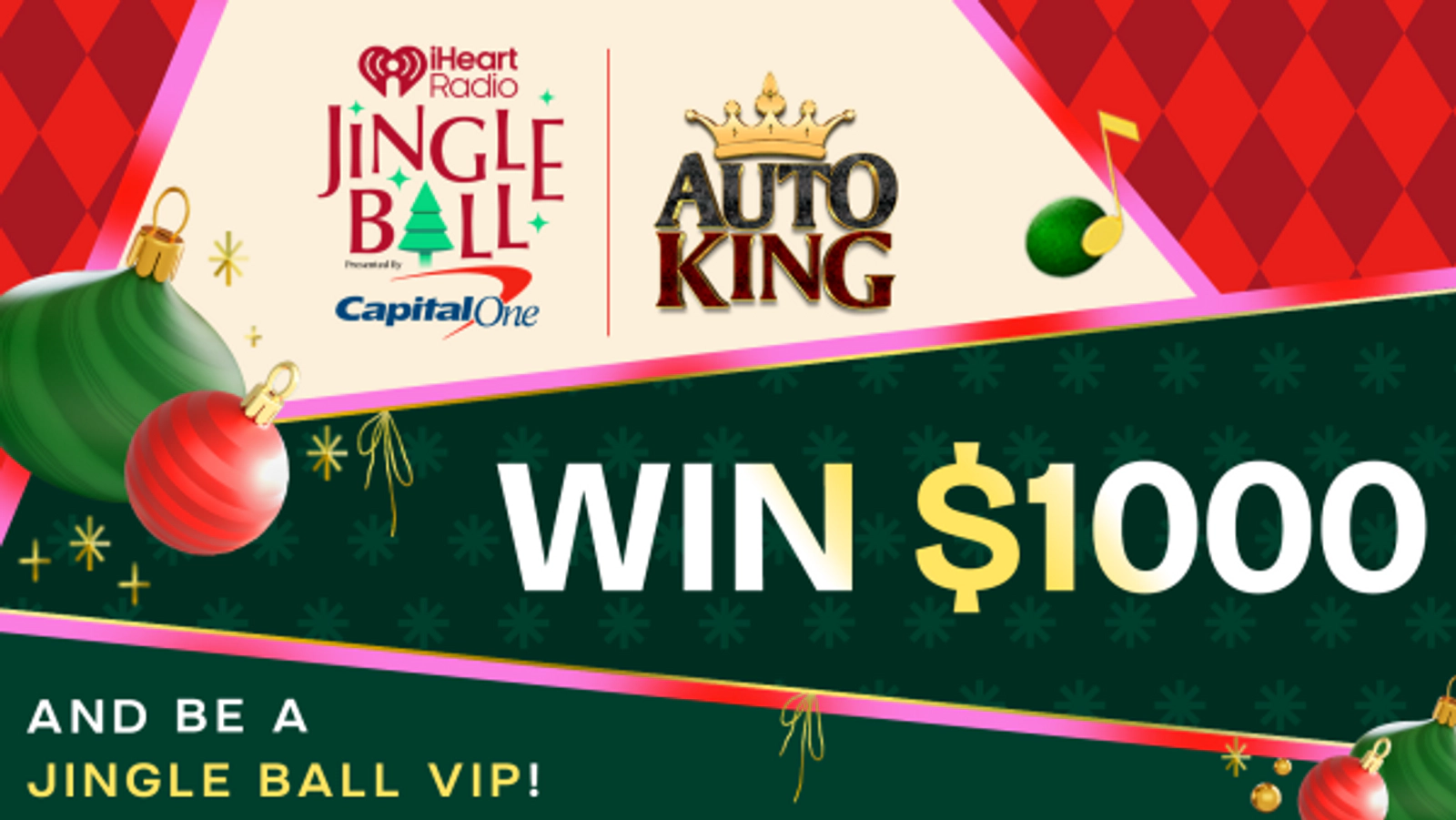 Listen To Win $1,000 & Be A Jingle Ball VIP