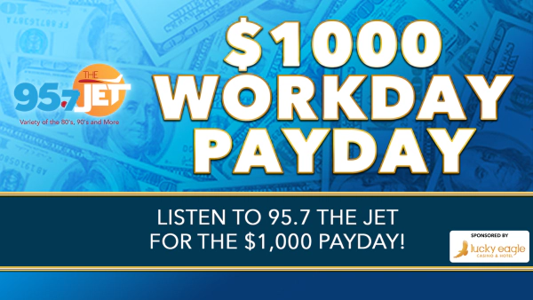 $1000 Workday Payday