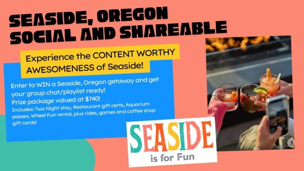 Win a Content Worthy Weekend in Seaside, OR!