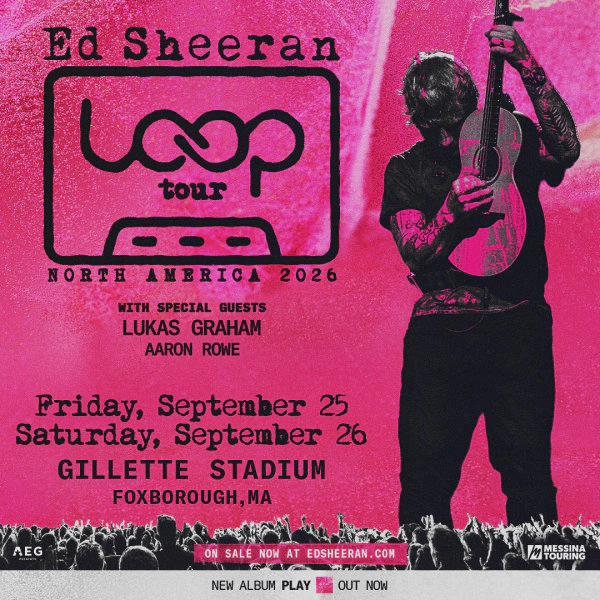 Ed Sheeran at Gillette Stadium