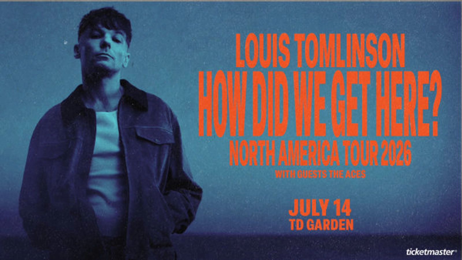 Win Tickets to Louis Tomlinson’s How Did We Get Here? World Tour at TD Garden!