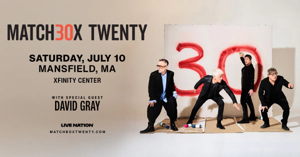 Matchbox Twenty - 30 with David Gray at Mansfield