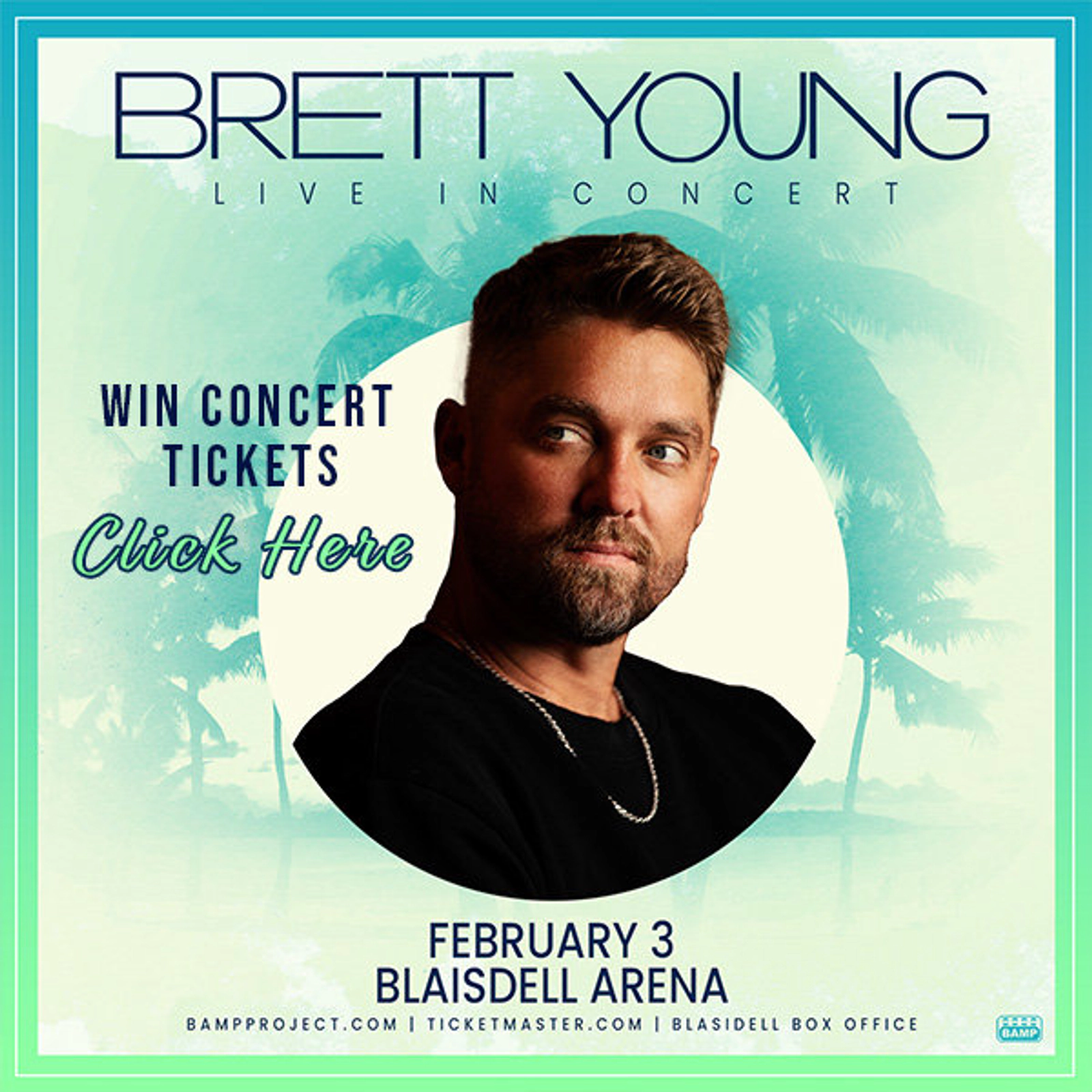 Brett Young Ticket Giveaway