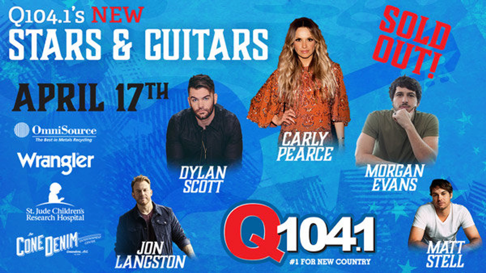   Q104.1's New Stars And Guitars Tickets - Thumbnail Image