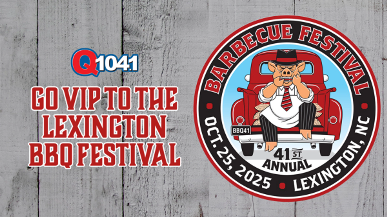 Go VIP to the Lexington BBQ Festival