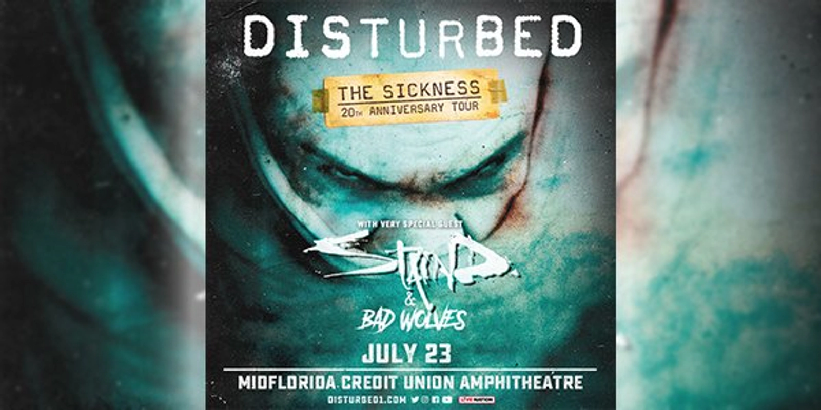 Disturbed: The Sickness 20th Anniversary Tour - Thumbnail Image