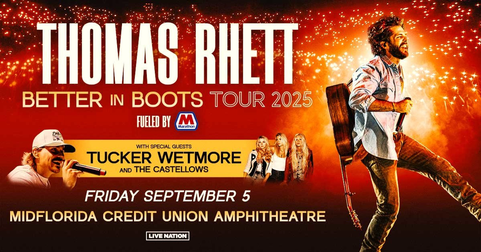 Win Thomas Rhett Better in Boots Tour 2025 Tickets | 95.3 WDAE | 95.3 WDAE