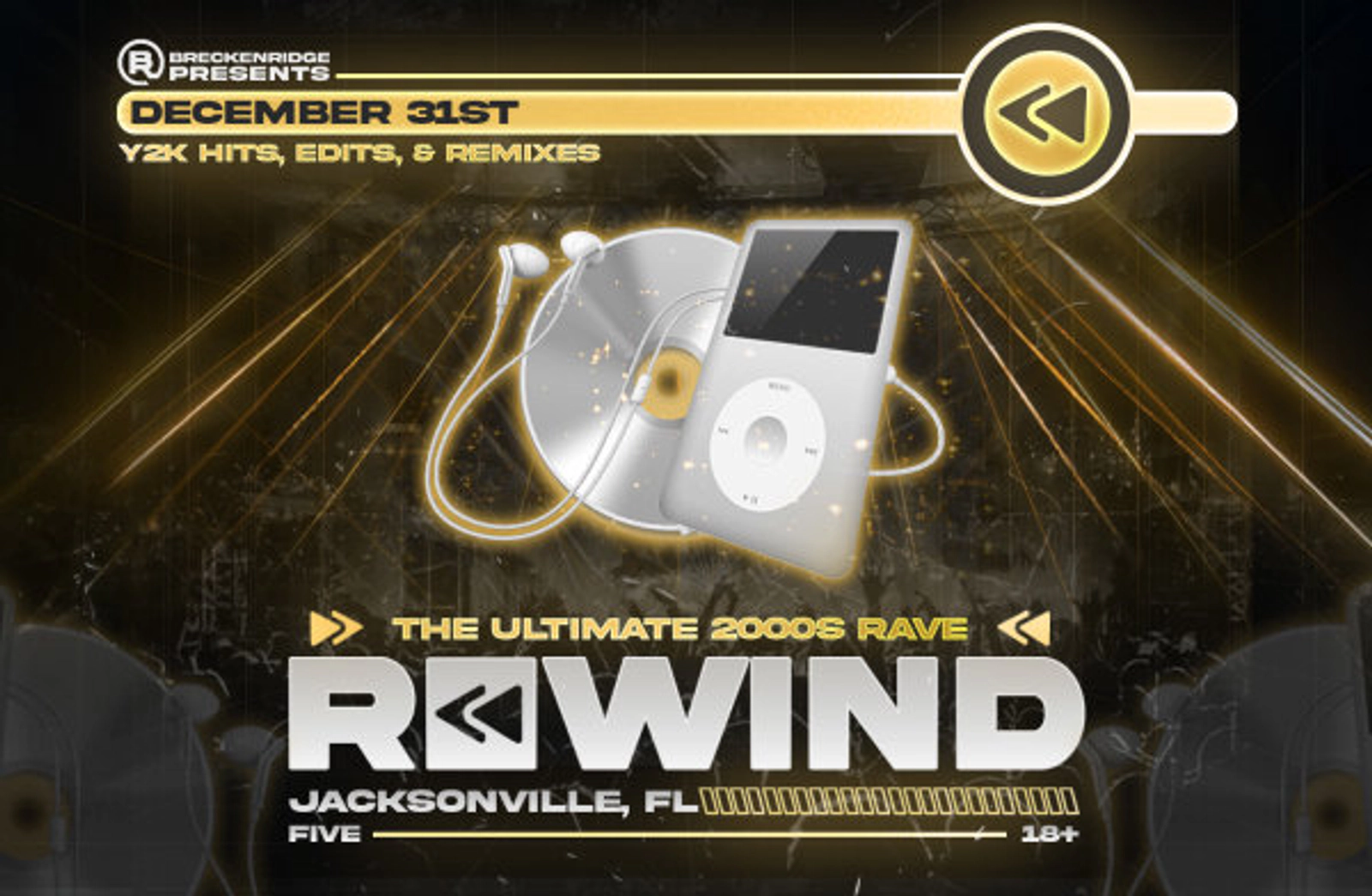 Win Tickets To Rewind: The Ultimate 2000s NYE Rave At FIVE