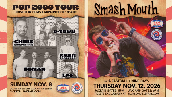 Win Concert Tickets To The 2026 Greater Jacksonville Fair!
