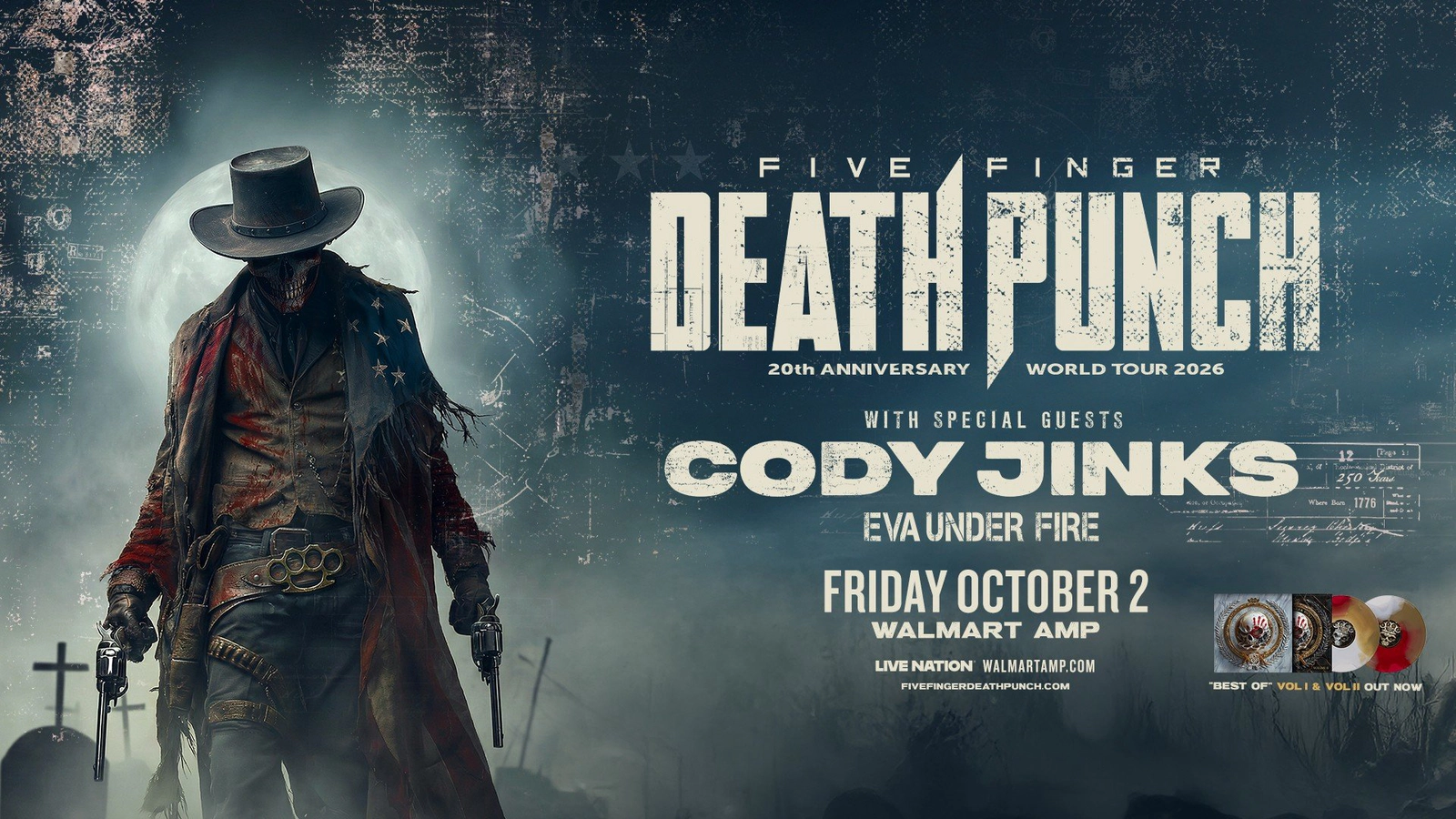 Win Five Finger Death Punch Tickets!