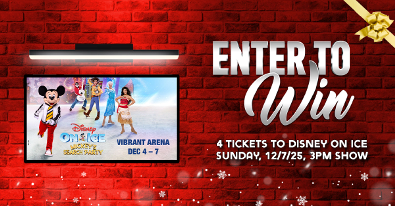 Disney on Ice Family 4-Pack Giveaway
