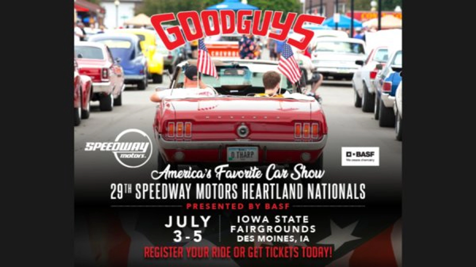 Win Goodguys' 29th Speedway Motors Heartland Nationals Tickets - Thumbnail Image