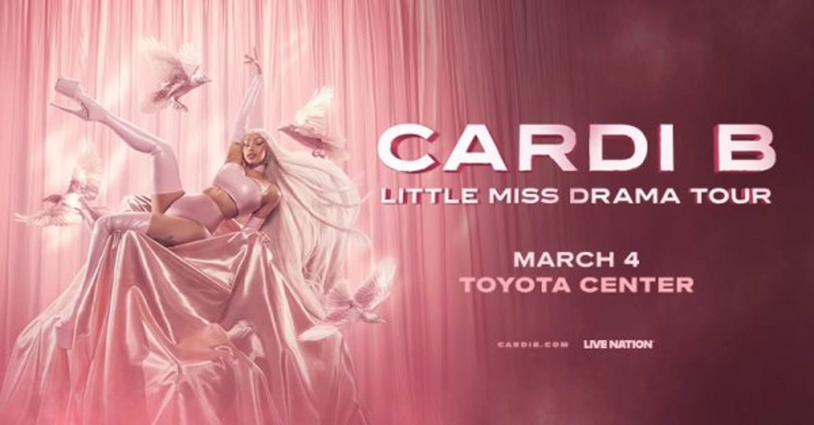 See Cardi B at the Toyota Center!