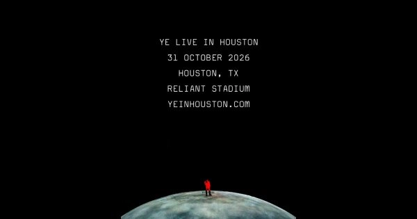 Ye Live in Houston - Win your tickets!