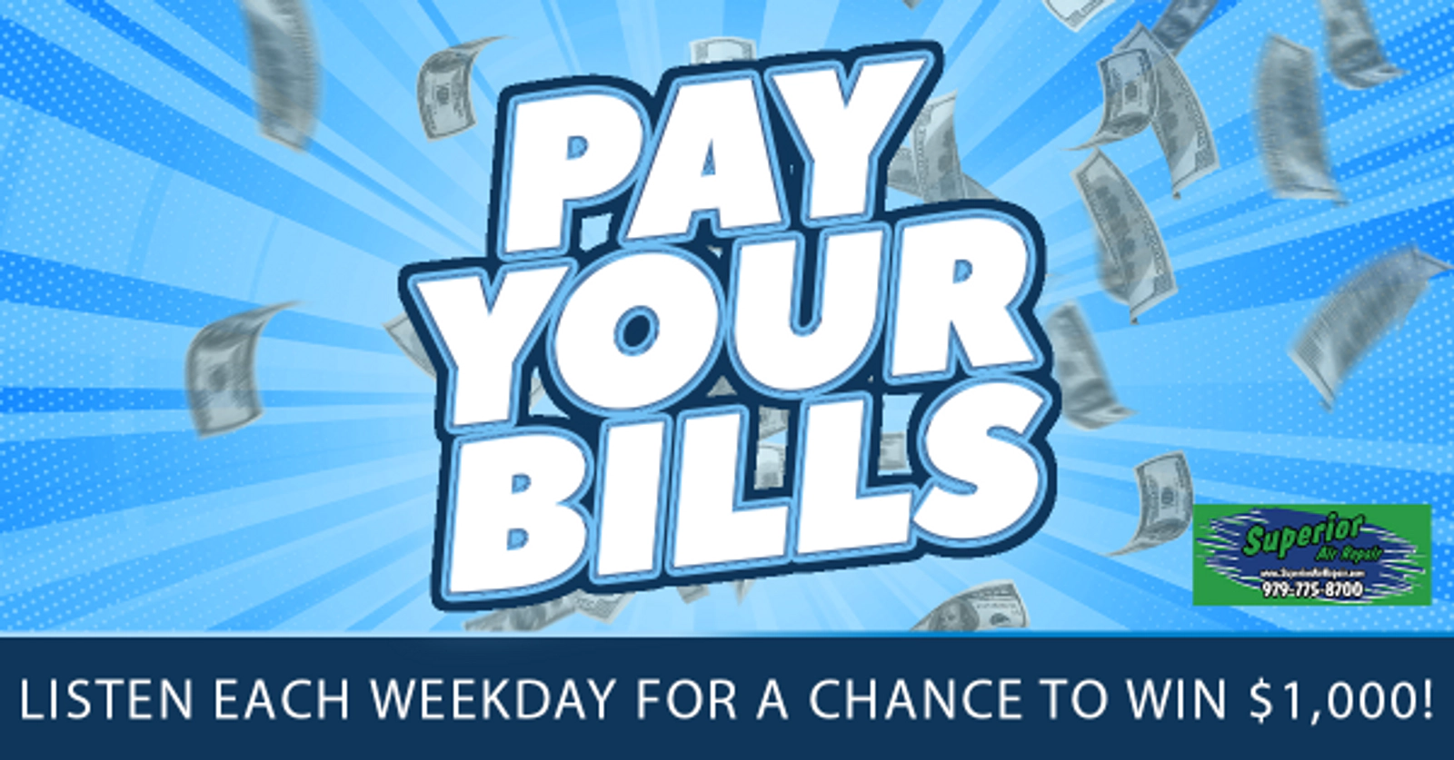 Listen to Win $1,000