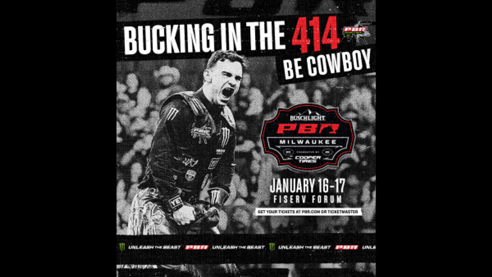 Win a 4-pack of tickets to Busch Light PBR Milwaukee presented by Cooper Tires!