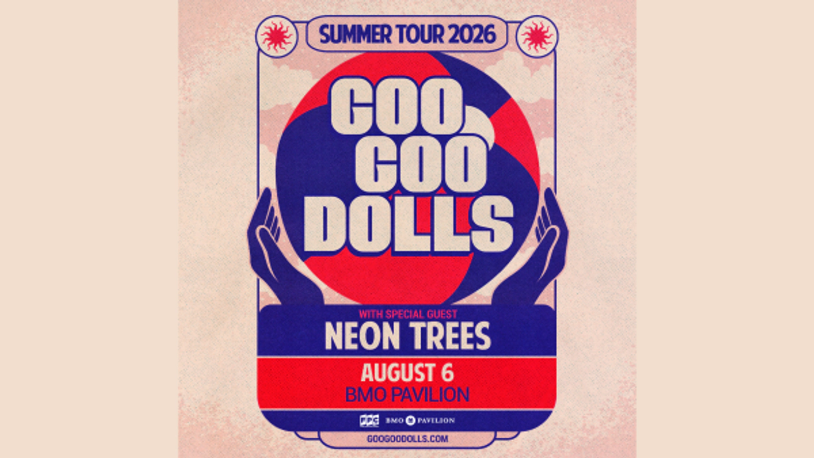 Win a pair of tickets​ to ​the Goo Goo Dolls with Neon Trees!
