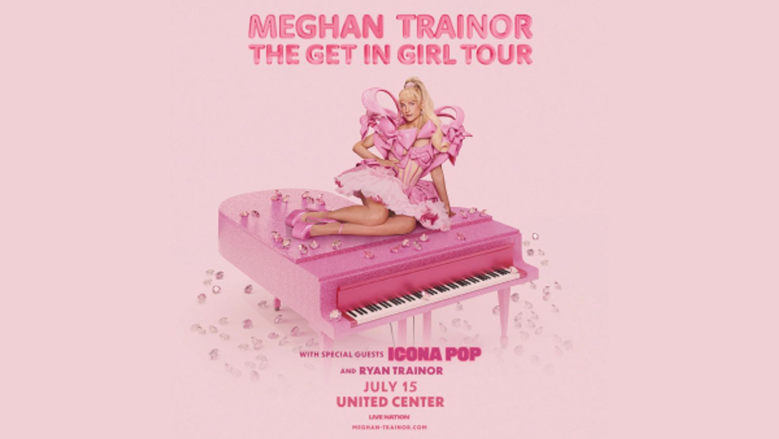 Win a pair of tickets to Meghan Trainor's The Get In Girl Tour!