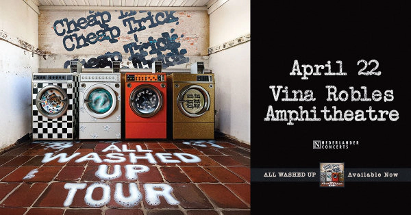 Cheap Trick at Vina Robles Amphitheatre on April 22nd - Wanna Win Tickets!?