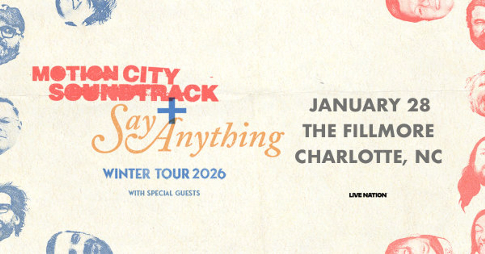 Enter to Win Tickets to Motion City Soundtrack & Say Anything At Fillmore!