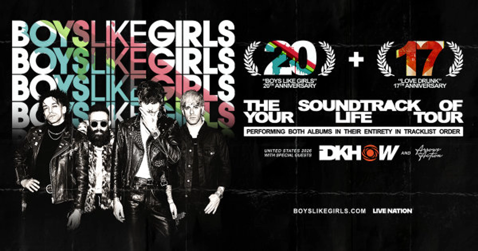 Enter to Win Tickets to Boys Like Girls at The Fillmore!