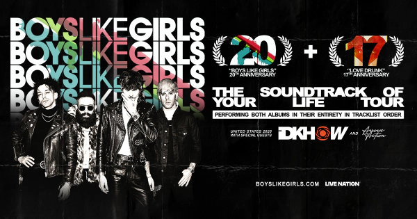 Enter to Win Tickets to Boys Like Girls at The Fillmore!